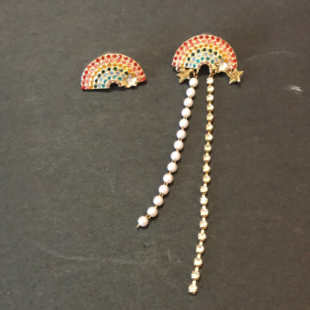 Rainbow earrings
